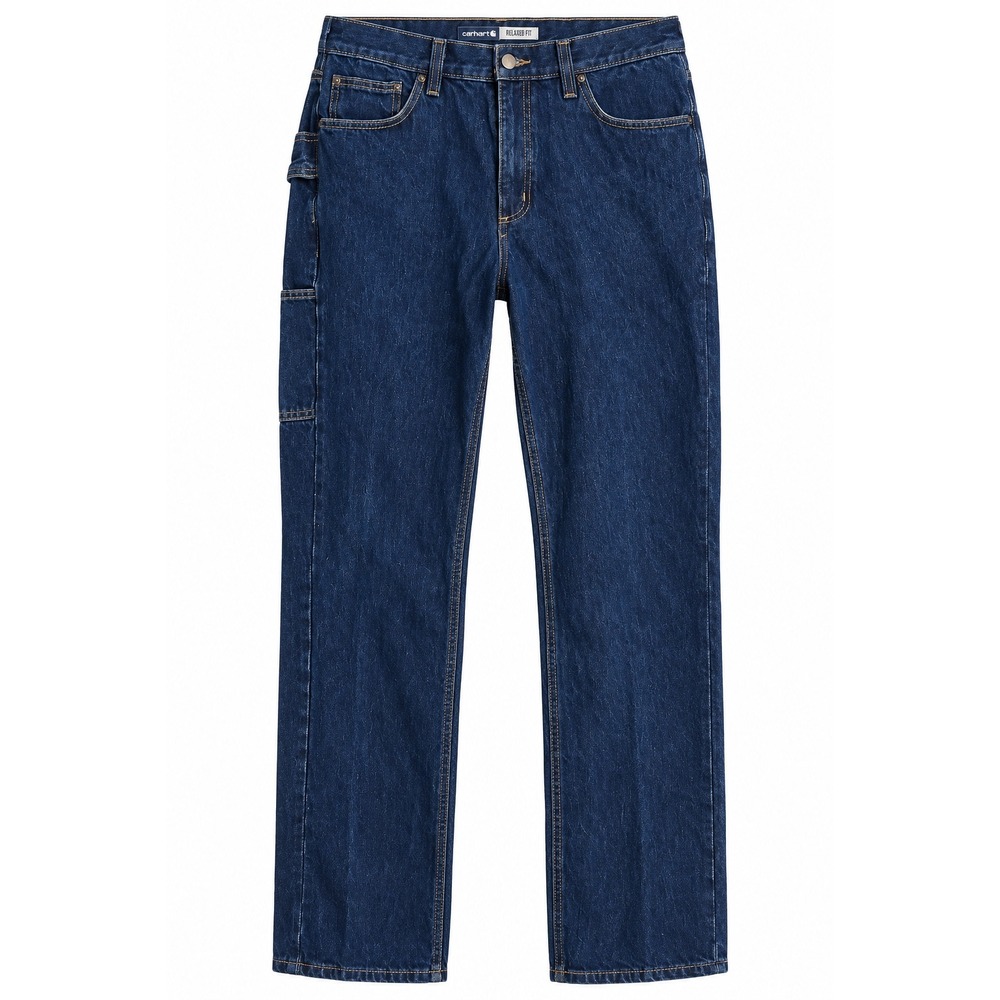 Carhartt 103889 Rugged Flex Utility Jeans Mens 33x34 Relaxed Fit Carpenter $60